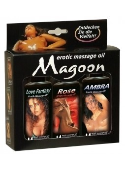 Magoon masszázsolaj szett - 3 x 100ml